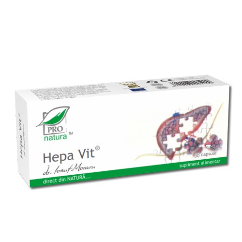 Hepavit 30cps Pro Natura vitamix.ro imagine noua reduceri 2022