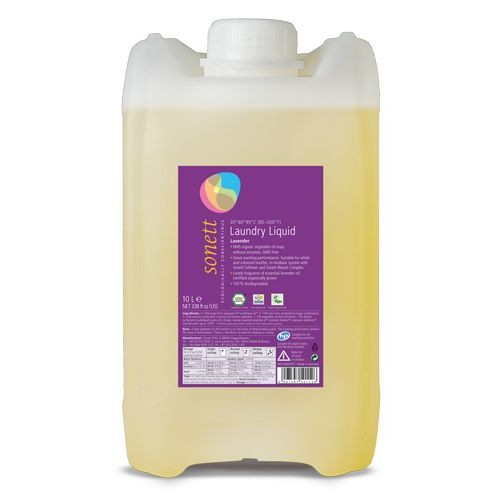 Detergent Eco Lichid pt Rufe Albe si Colorate Cu Lavanda 10l imagine produs la reducere