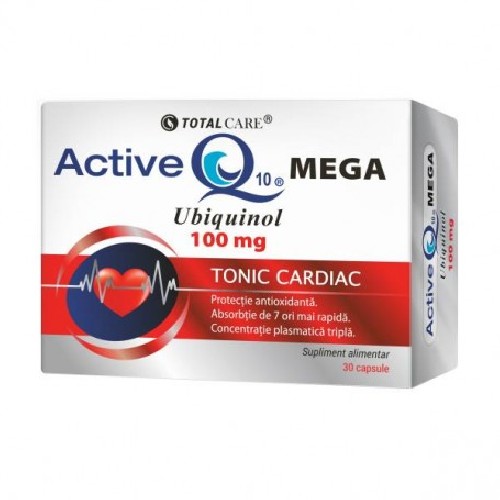 Active Q10 Mega Ubiquinol 100mg 30cps, Cosmo Pharm vitamix.ro