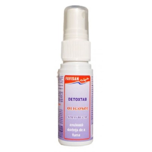 Detoxtab Spray Bucal 30ml Favisan vitamix poza