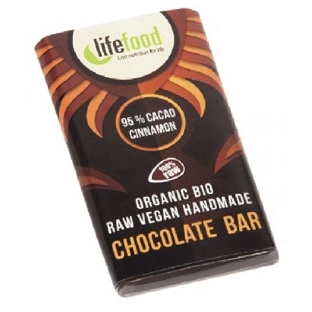 Ciocolata Lifefood Mini Cacao 95% si Scortisoara Raw 15g