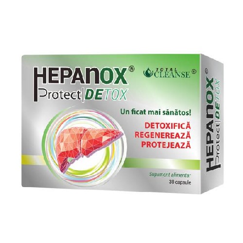 Hepanox Protect Detox 30cps Blister, Cosmo Pharm vitamix.ro