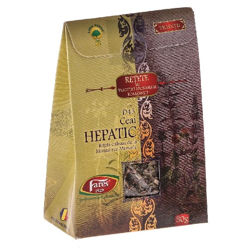 Ceai- Retete Monahale - Hepatic 50g Fares imagine produs la reducere