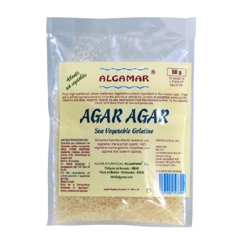 Agar Agar Fulgi 50gr Algamar