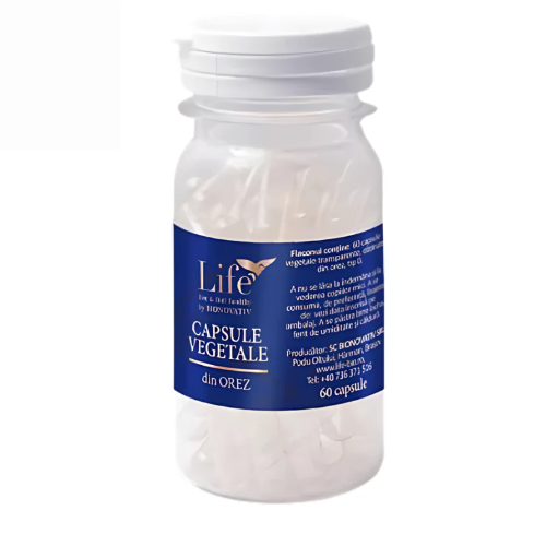 Capsule Vegetale din Orez, 60cps, DVR Pharm