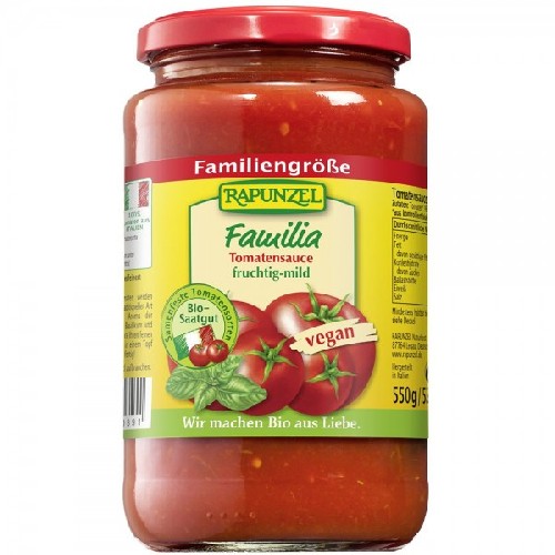 Pasta de Tomate Familia Eco 550G Rapunzel