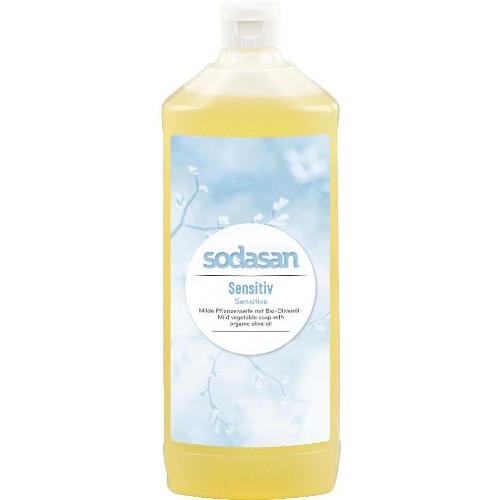 Sapun lichid pentru ingrijire naturala Sensitiv, 1l, Sodasan