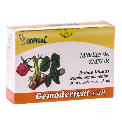 Gemoderivat Mladite de Zmeur 30monodoze Hofigal