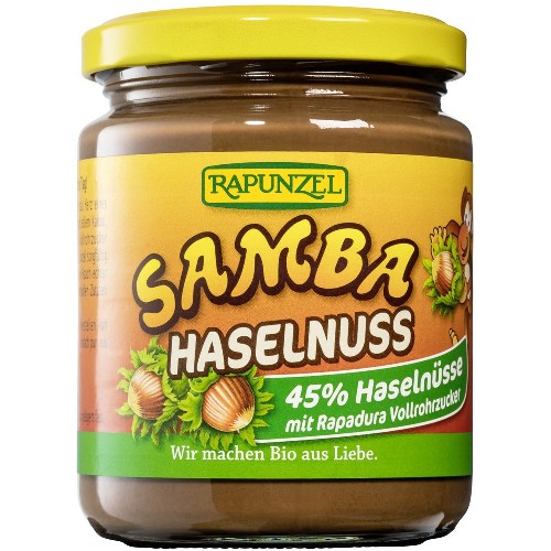 Crema Samba cu alune si ciocolata, 250g, Rapunzel