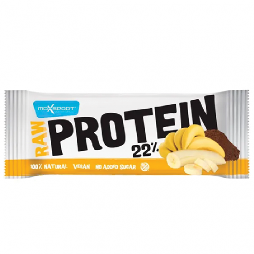 Baton Proteic Banane Cacao, 50gr,  Maxsport