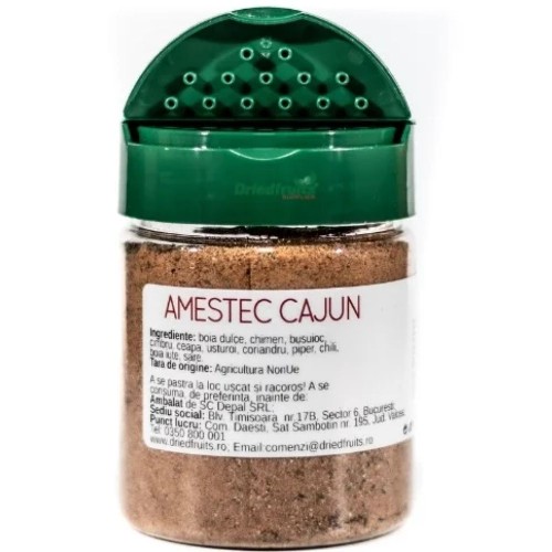 Amestec Cajun 130gr Driedfruits