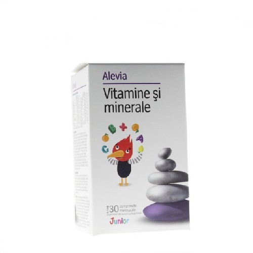 Vitamine&Multiminerale Junior 30cpr Alevia