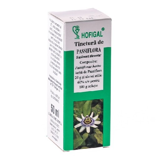 Tinctura Passiflora 50ml Hofigal imagine produs la reducere