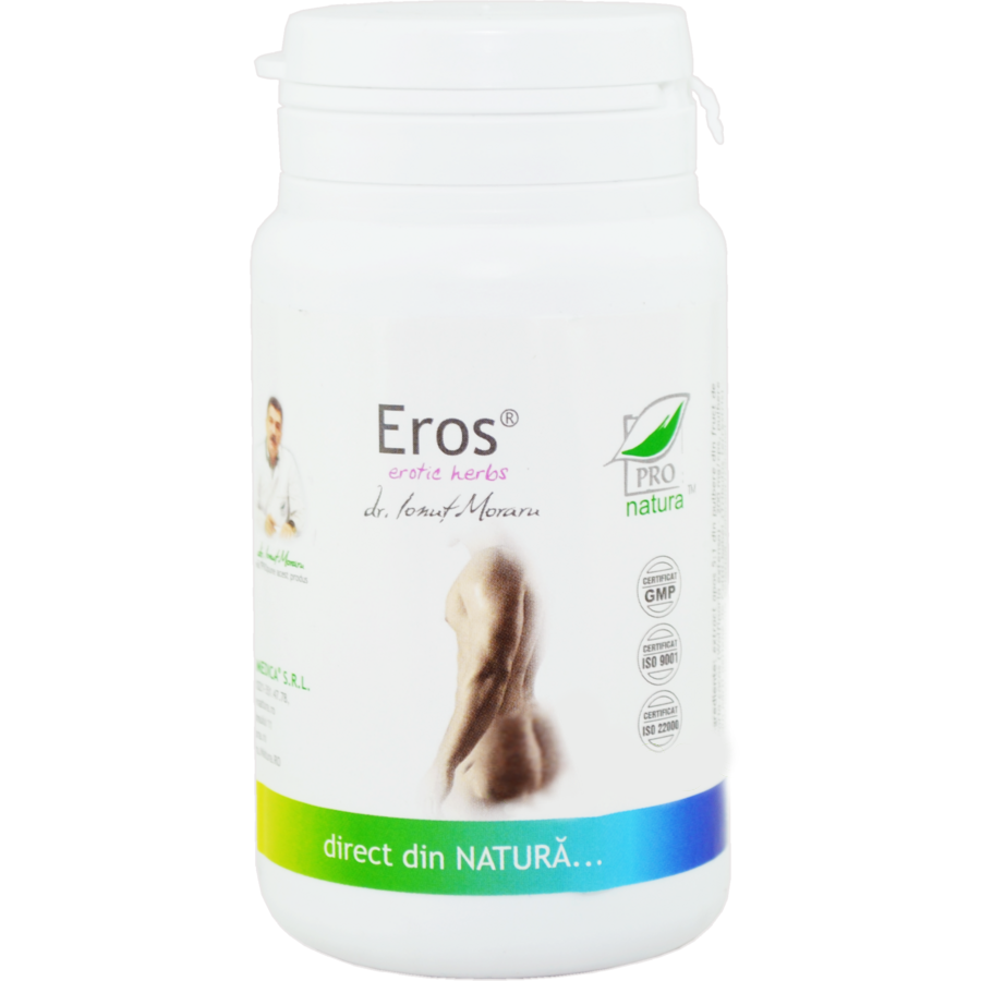 Eros Erotic Herbs, 60cps, Pro Natura