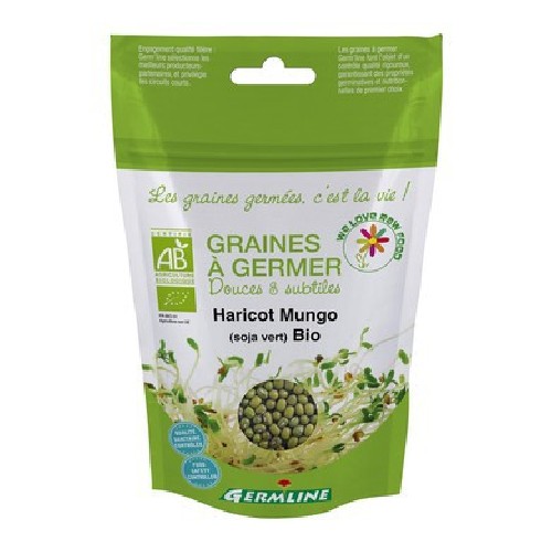 Fasole Mung pentru Germinat Bio 200gr Germline vitamix.ro