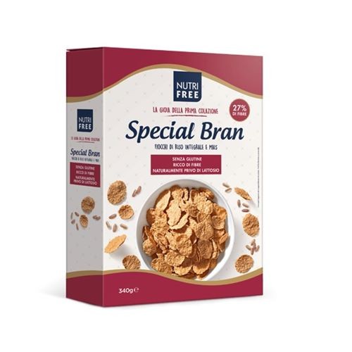 Special Bran Fulgi de Cereale, 340g, NutriFree vitamix.ro imagine noua reduceri 2022