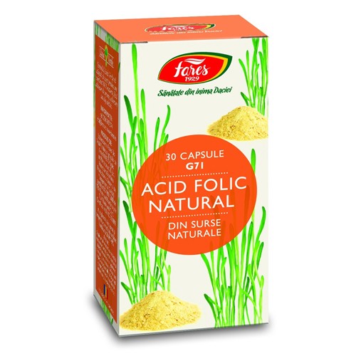Acid Folic 30cps Fares imagine produs la reducere