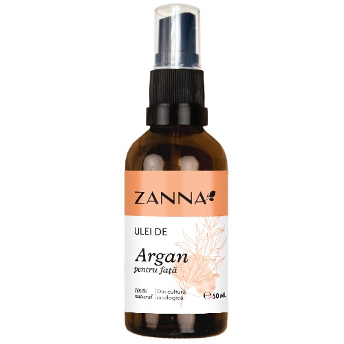 Ulei de Argan pentru fata 50ml, Zanna