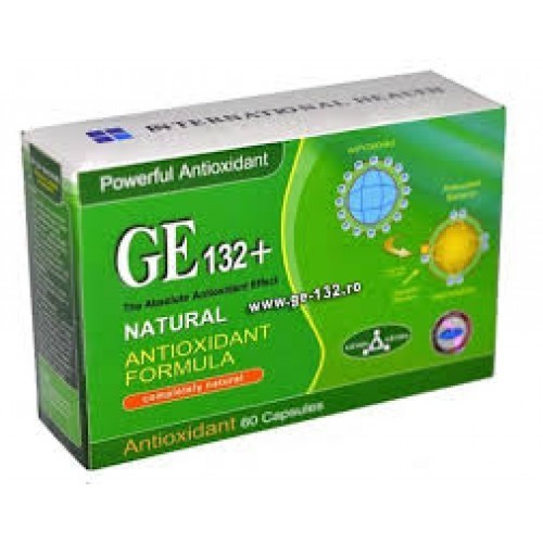 GE 132+ Natural Antioxidant Formula 60cps vitamix poza