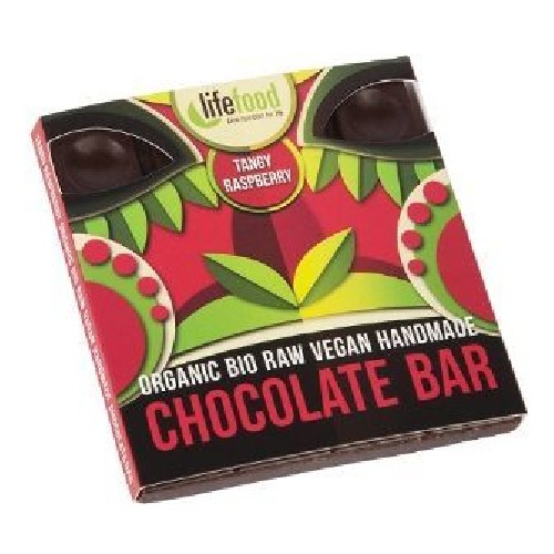 Ciocolata cu Zmeura Raw Bio 35g Lifefood