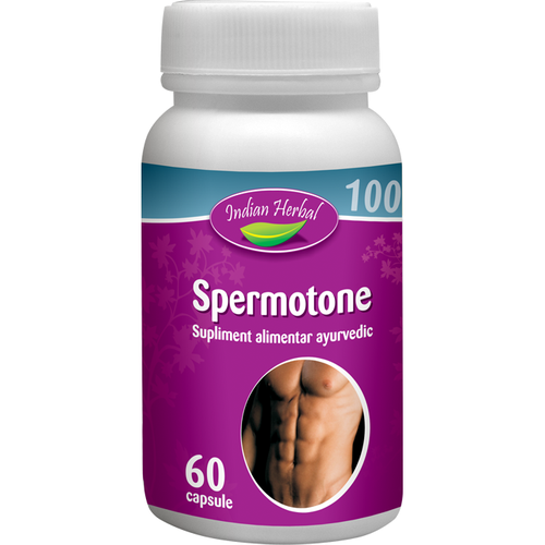 Spermotone 60cps Indian Herbal vitamix poza