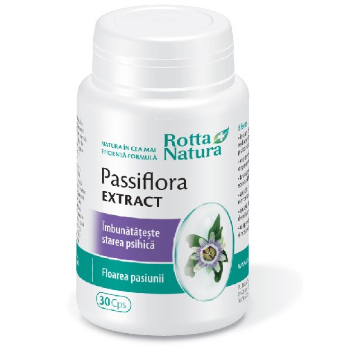 Passiflora 30cps Rotta Natura vitamix poza