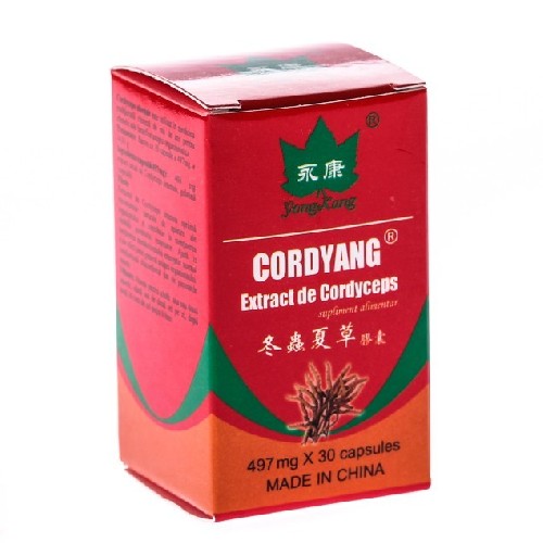 Cordyang (cordiceps) 400mg 30cps Yong Kang imagine produs la reducere