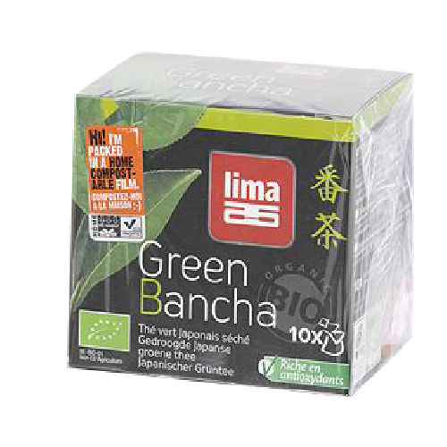 Ceai Verde Japonez Bancha Bio 15gr 10pliculete Lima