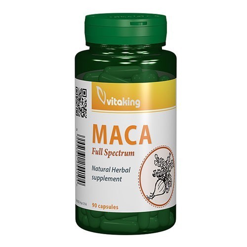 Extract de Maca 500mg, 90cps, Vitaking vitamix.ro