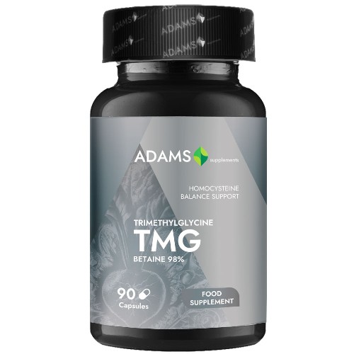 TMG (Trimethylglycine/Betaine) 600mg 90cps, Adams