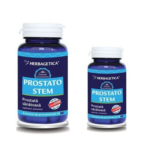 Prostato Stem 60+10cps Herbagetica vitamix poza