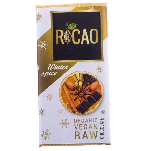 Ciocolata Winter Spice Raw Bio 27gr Rocao