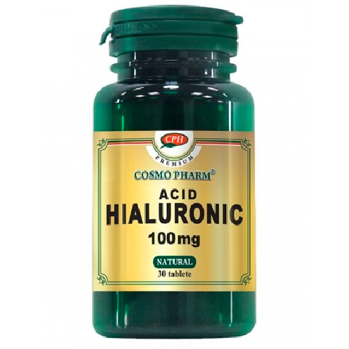 Acid Hialuronic 100mg, 30tab, Cosmopharm