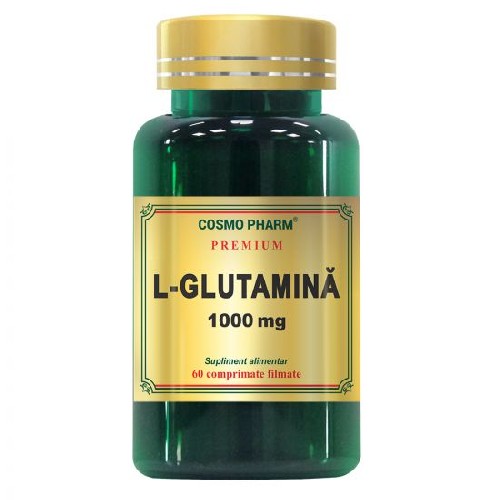 Glutamina 1000mg, 60cps, CosmoPharm vitamix.ro