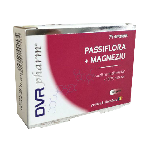 DVR Passiflora+Magneziu 20cps vitamix poza