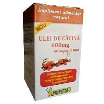 Ulei Catina 600mg 60cps Hofigal vitamix.ro