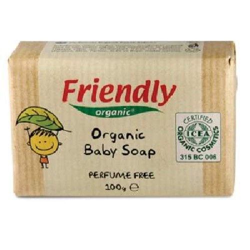 Sapun Solid Organic pentru Bebe 100gr Friendly imagine produs la reducere