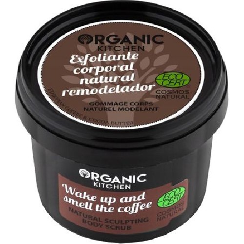 Crema exfolianta cu Cafea Etiopiana, 100ml, Organic Kitchen vitamix.ro imagine noua reduceri 2022
