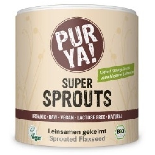 Super Sprouts - Seminte de In Germinate Raw Bio 220gr Purya