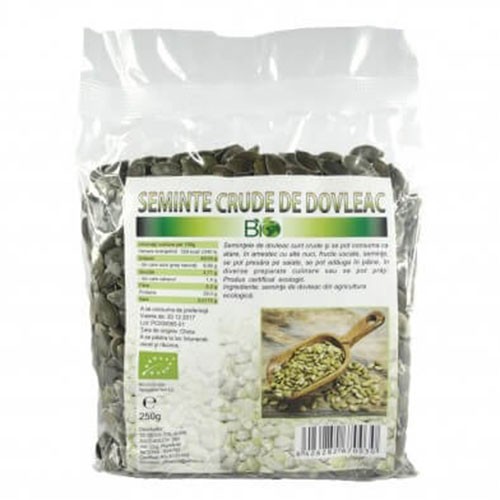 Seminte De Dovleac Bio 250g Deco Italia