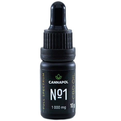 Ulei canabis CBD, No.1 10%, 10g, Cannapol