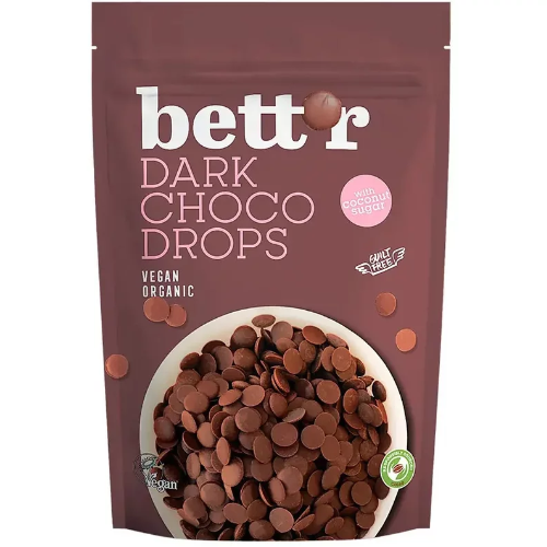 Choco Drops cu Erithritol Bio 200gr Bettr