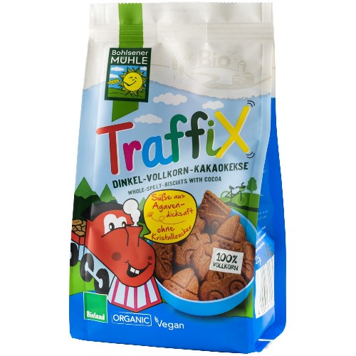 Traffix Biscuiti Grau Spelta Cacao Eco 150g, Pronat