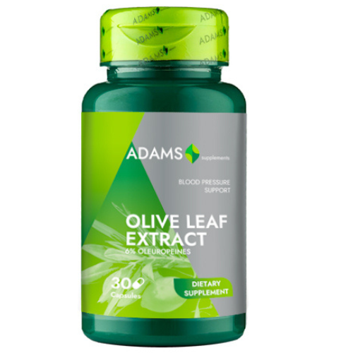 Olive Leaf Extract 600mg, 30cps, Adams Supplements