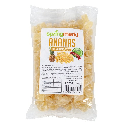 Ananas Deshidratat, 250gr. springmarkt