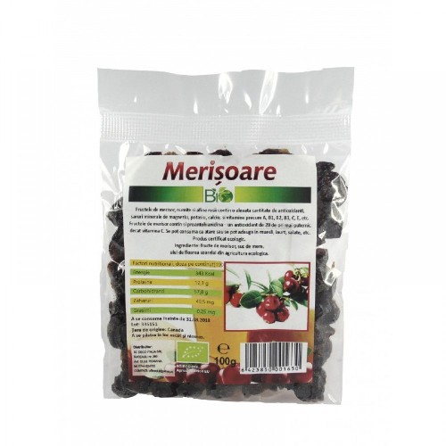 Merisoare Eco cu Suc de Mere, 150gr, Deco Italia