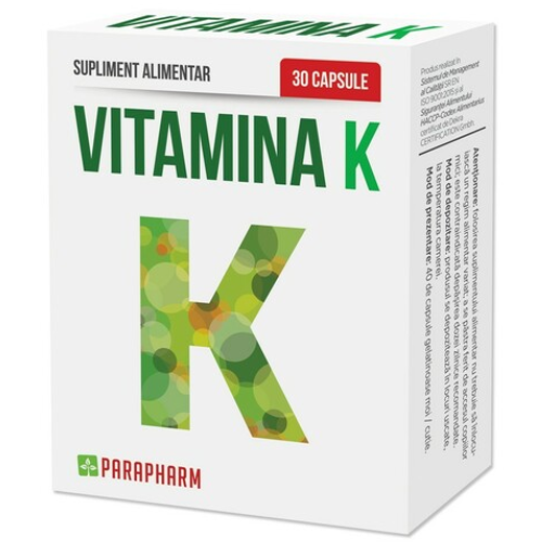 Vitamina K 30cps Parapharm