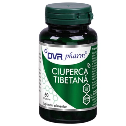 Ciuperca Tibetana, 60cps, DVR Pharm