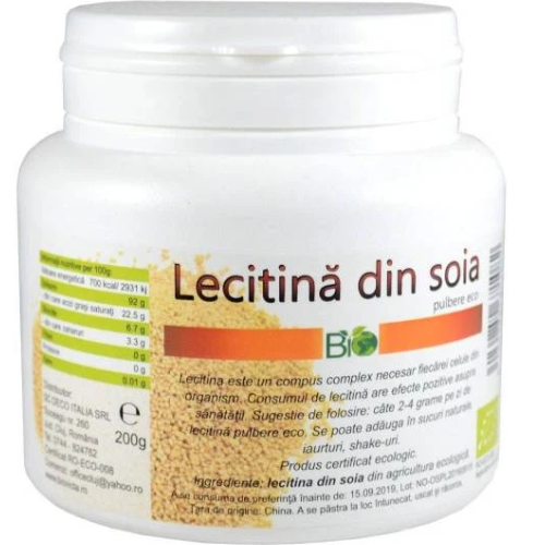 Lecitina din Soia 200g Deco Italia