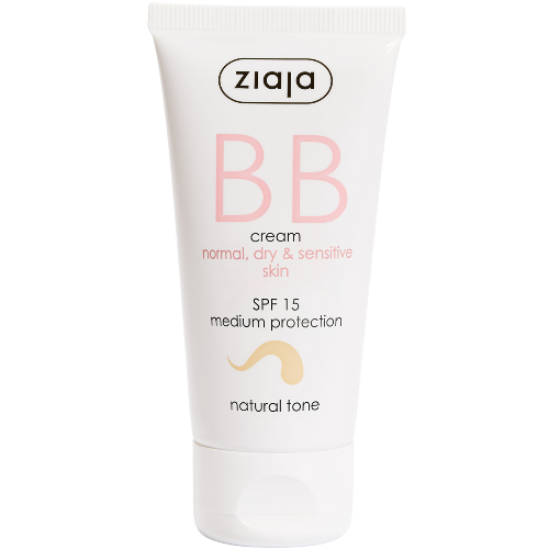 Crema BB pentru ten normal sau uscat, 15 SPF, 50ml, Ziaja